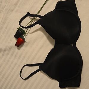 AERIE Emma Black Bra